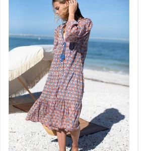 Emerson Fry Heirloom Dress Wednesday Flowers size small